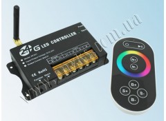RGB touch-контроллер 24A RF 288Вт 12В 2.4G black